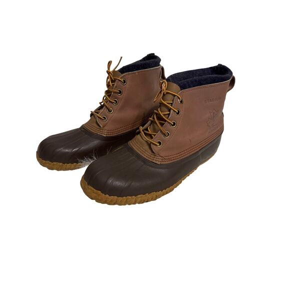 Sorel Stadium Mens Rubber Boots Size 11 - Picture 1 of 10